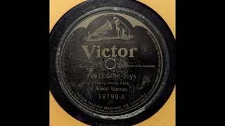 Aileen Stanley - I've Got the Joys (1921)