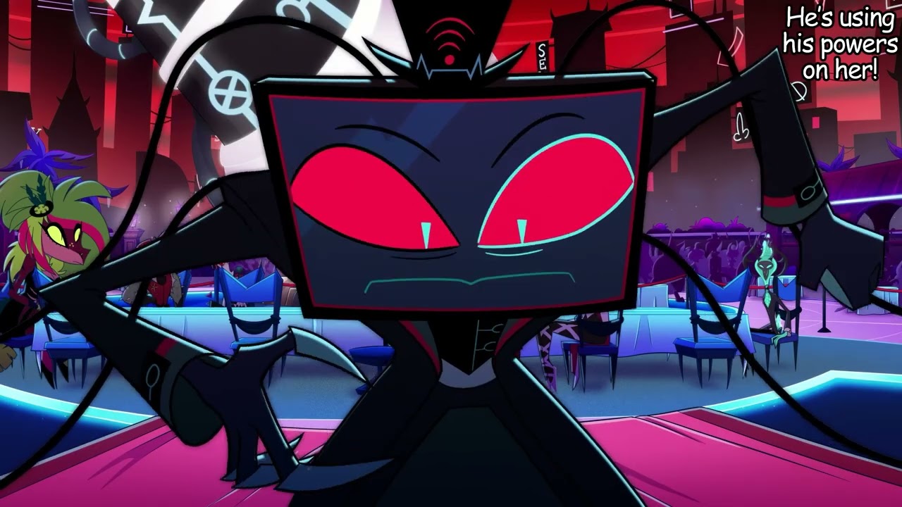 Hazbin Hotel Season 2 | Alastor vs Vox vs Angel Fight Scenes 😮