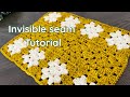 Invisible Seam Tutorial for Crochet &amp; Knitting ( Mattress Stitch )