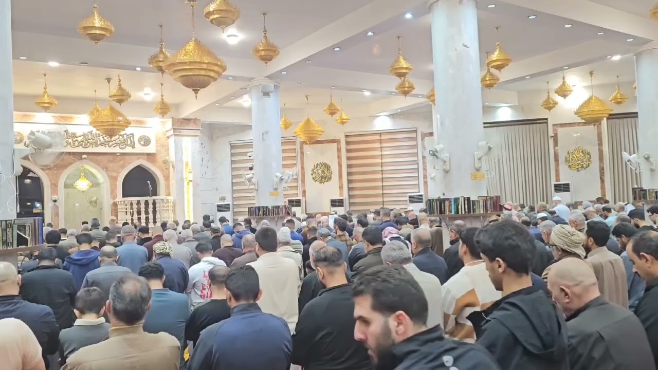 صلاة العشاء/للشيخ ميثم القيسي في جامع خالد بن الوليد 