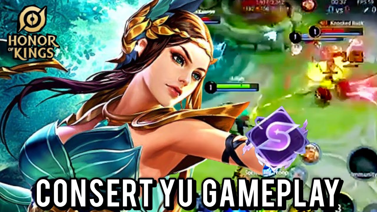 S!! CONSERT YU MAD COMEBACK!! HOK: CONSERT YU GAMEPLAY IN FARM LANE | HONOR OF KINGS | ZAY HOK