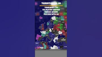 170 Players Me and Centurion own This  | OG Clan | Territorial.io