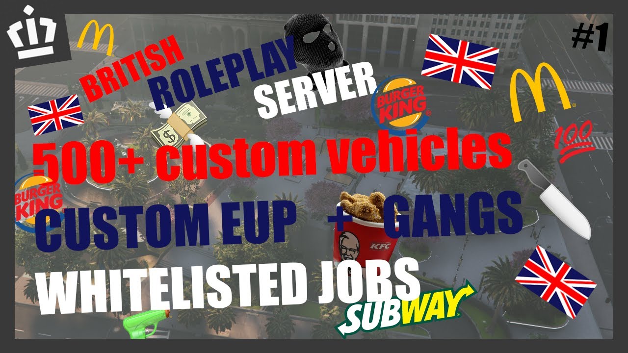 **NEW** FiveM Server│BRITISH THEMED│500+ CUSTOM VEHICLES│CUSTOM EUP ...