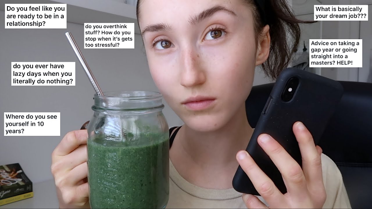 QUARANTINE Q&A | GAP YEARS, LAZY DAYS & WHY I STILL DON’T WANT A RELATIONSHIP (making no progress 🙈)