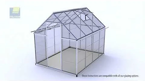 Palram Greenhouses Hybrid Harmony Mythos Assembly Movie EN small