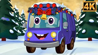 Christmas Wheels on the Bus | Nursery Rhyme and Sing Along for Kids screenshot 3