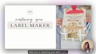 Mastering Your Label Maker - Introduction