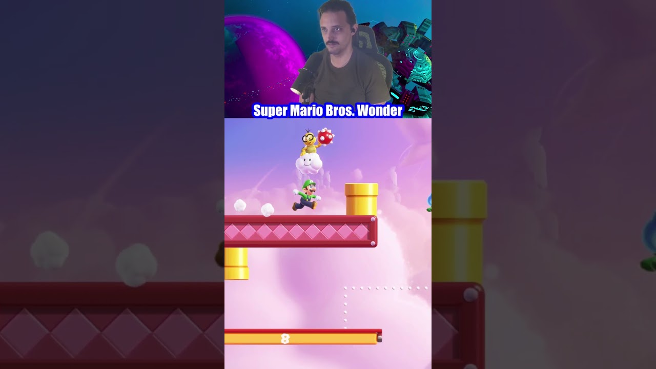 Luigi bounces on Watermelon Seeds! | Super Mario Bros. Wonder | Nintendo Switch 2