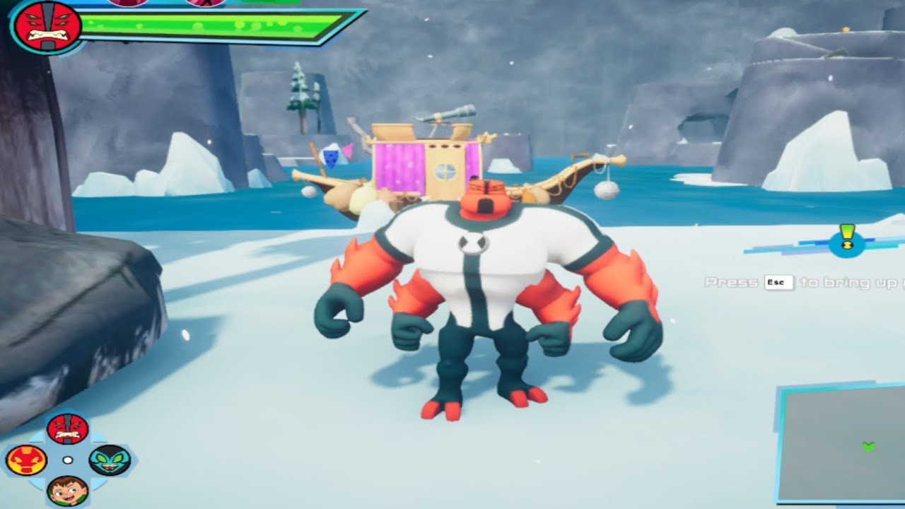 Ben Tennyson Game Ben Ten Power Trip Video Game Ben 10 Gameplay - YouTube