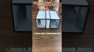 Expandable Container House Opening Model | Real Space Display