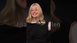 We were not expecting these answers from Elle Fanning...
