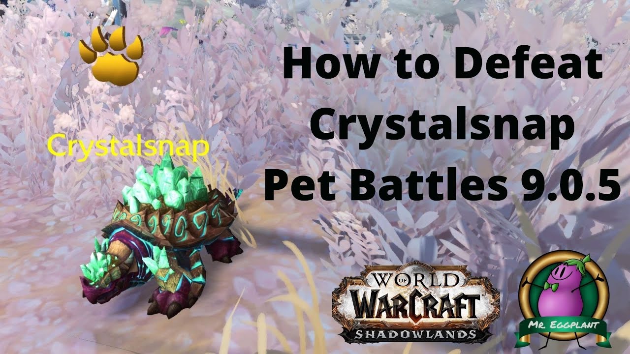 How to Defeat Crystalsnap | Abhorrent Adversaries 9.0.5 Pet Battles | World of Warcraft