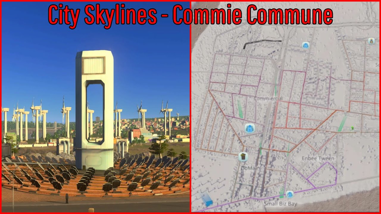 City Skylines Energy Bus Routes E11S1 YouTube