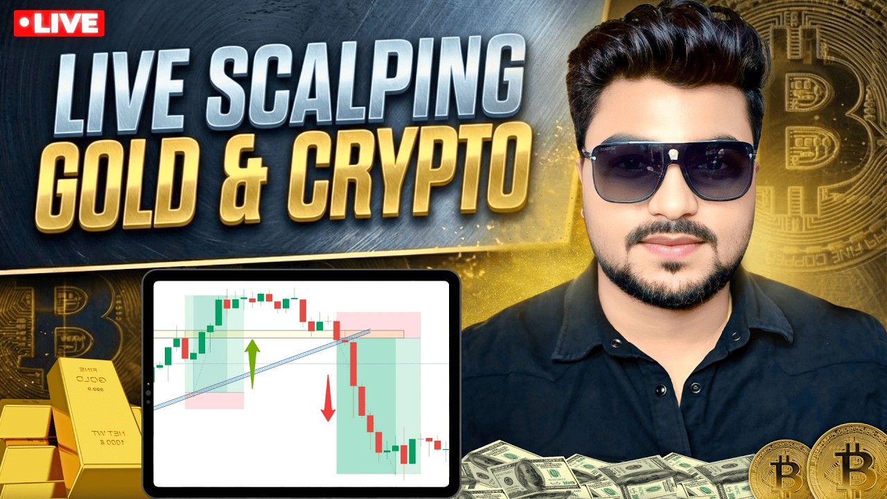 Crypto Gold Scalping Live Trading 30th July 2026 | #goldtrading #cryptotrading #bitcoin