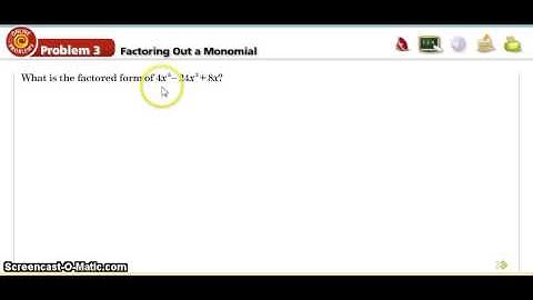 Multiplying and Factoring Video