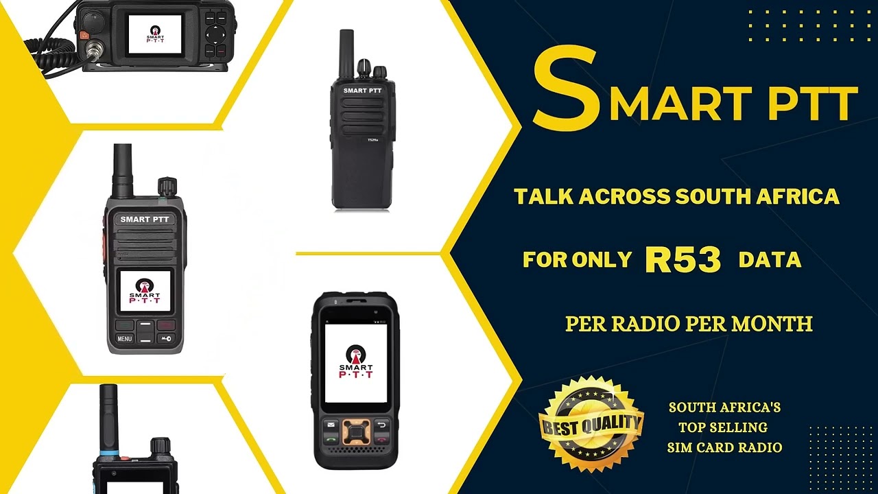 Smart PTT Sim Card Two-Way Radios
