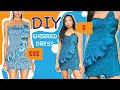 DIY Shirred Ruffle Dress | Jeon Somi WYWF Outfit | How to Shirr | A R E A Inspired Dress