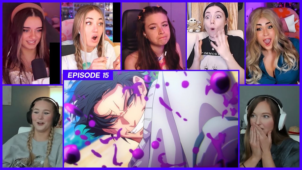 [GIRLS REACT] Toji vs Dagon | JJK S2 Ep 15 Girl Reaction Mashup