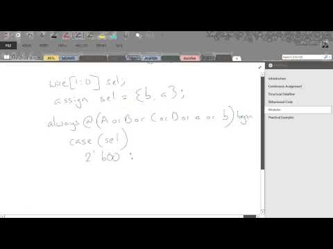 Verilog: Modules
