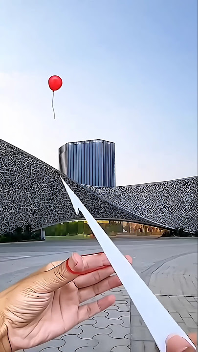 Amazing Paper Balloon Popper (TUTORIAL)