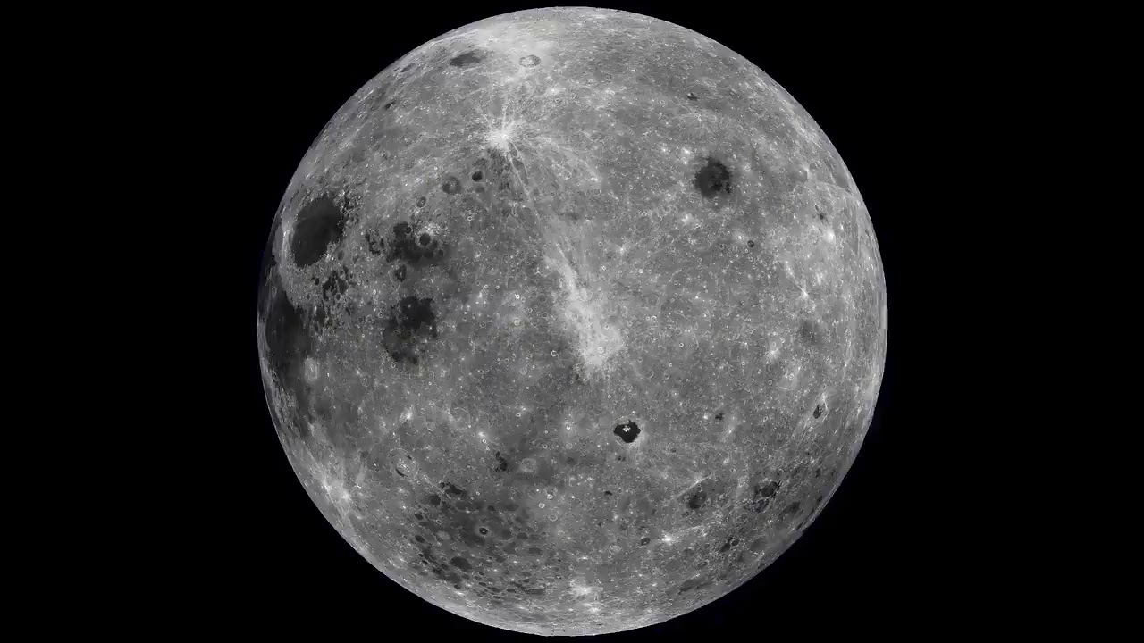 Снимок обратной стороны Луны