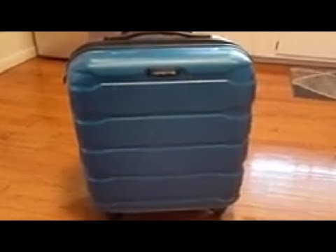 Samsonite Omni PC Hardside Spinner 20, Caribbean Blue, One Size