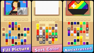 Color Block Jam: 3D Coloring Game Gameplay Android Mobile