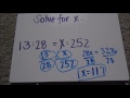 Proportions and Cross Multiplication Quiz
