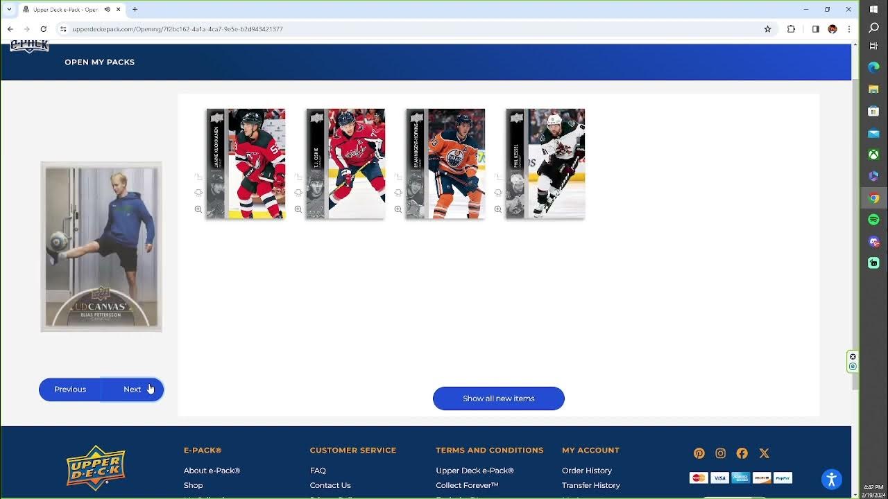 upper deck epack 1 pack of 202122 series 2 hockey YouTube