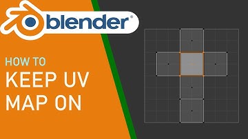 Blender how to keep uv map on