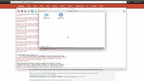 Installing R, Rstudio, and Radiant on macOS