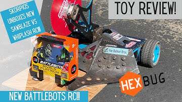 UNBOXING HexBug Sawblaze vs Whiplash Battlebots Platinum Rival sets￼!!