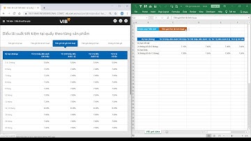 #Excel - Lấy dữ liệu tự động từ website vào Excel