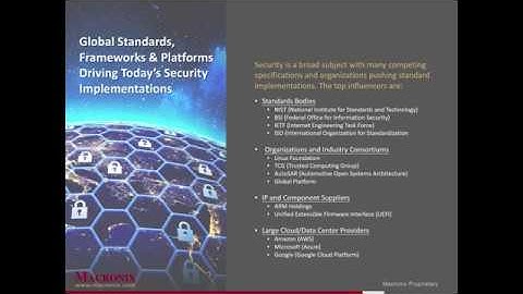 Macronix Webinar: Secure Flash Tutorial 1