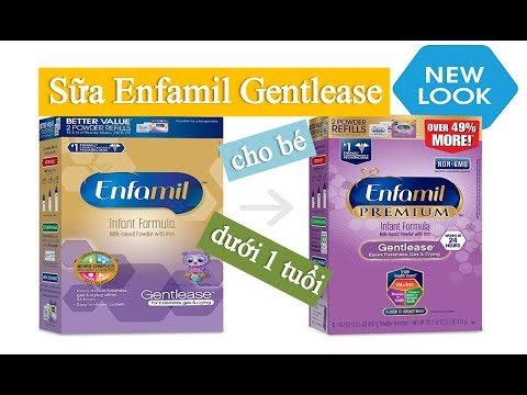 hqdefault Sữa bột Enfamil Gentlease cho bé từ 0 đến 12 tháng tuổi nhập khẩu từ Mỹ