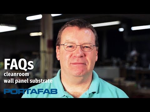 Cleanroom FAQs: What determines the type of substrate used in cleanroom wall panels?