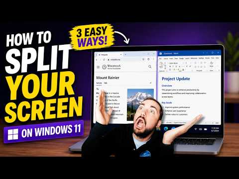 How to Split Screen on Windows 11