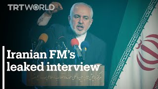 Iranian FM Javad Zarif criticises Soleimani's influence in leaked interview