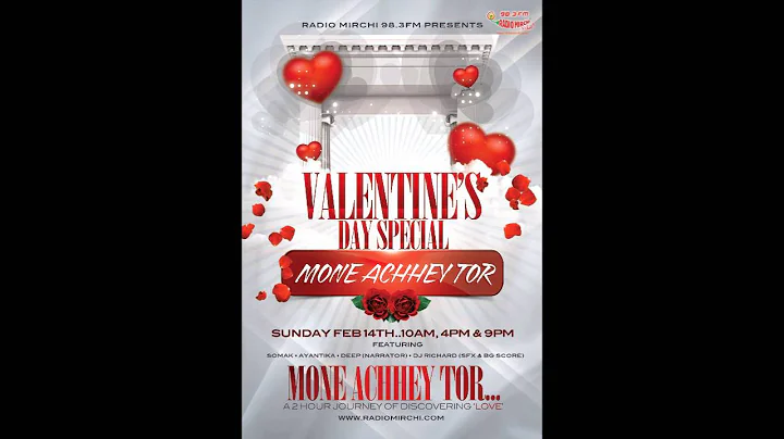 Mone Achchey Tor-Valentine's Day Special- Radio Mirchi 98.3 FM its hot!