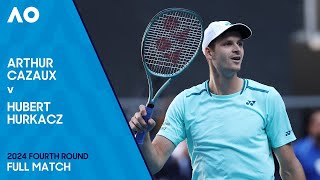 Arthur Cazaux V Hubert Hurkacz Full Match | Australian Open 2024 Fourth Round