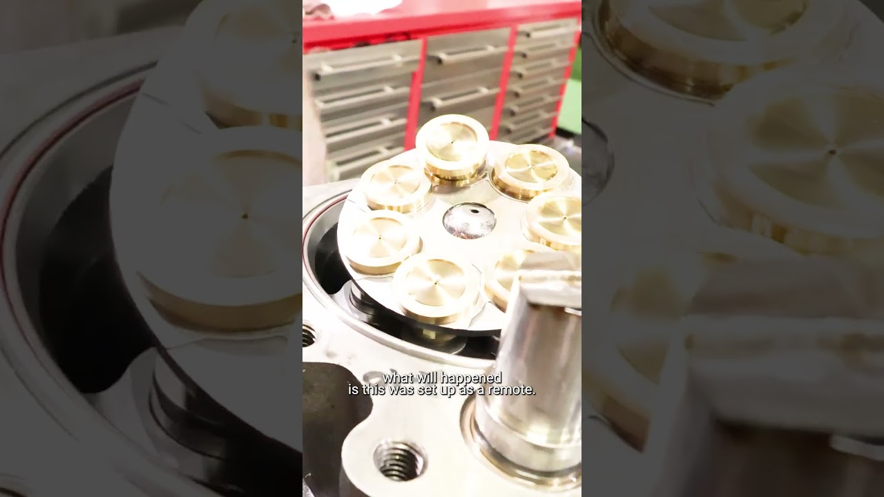 "Hunting" explained on a piston pump