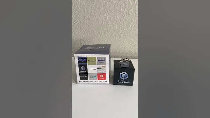 Gamecube Startup Keychain from the Nintendo Museum #nintendo #gamecube #nintendomuseum