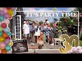 IT’S PARTY TIME! Hosting a nostalgic-themed 30th Birthday party + A BIG ANNOUNCEMENT 🤍