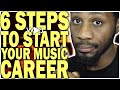 6 Steps to Start Your Music Career