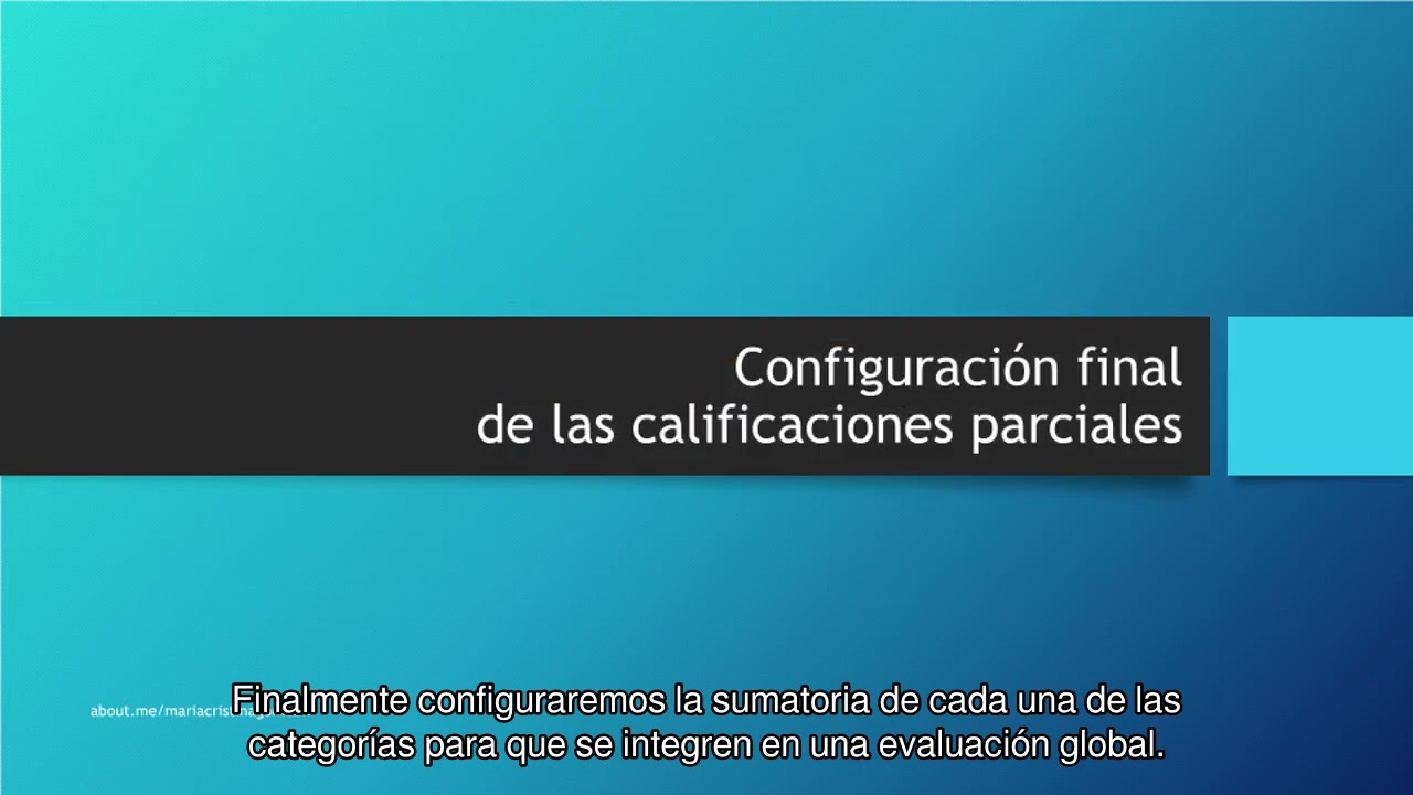 Configuración libro de calificaciones en Moodle 4.3