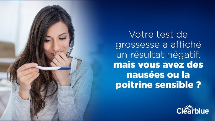 J'ai un retard de règles mais mon test de grossesse est négatif ...