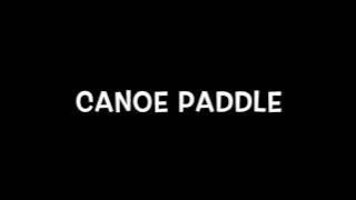 Canoe Paddle  Sound effect