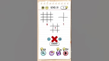 Brain Test : Tricky Puzzles | Level 37 Walkthrough Solutions | ( WITH EXPLANATIONS)