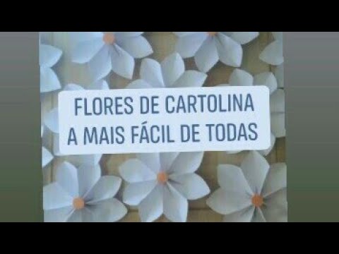 Flor de cartolina a mais fácil de todas - thptnganamst.edu.vn