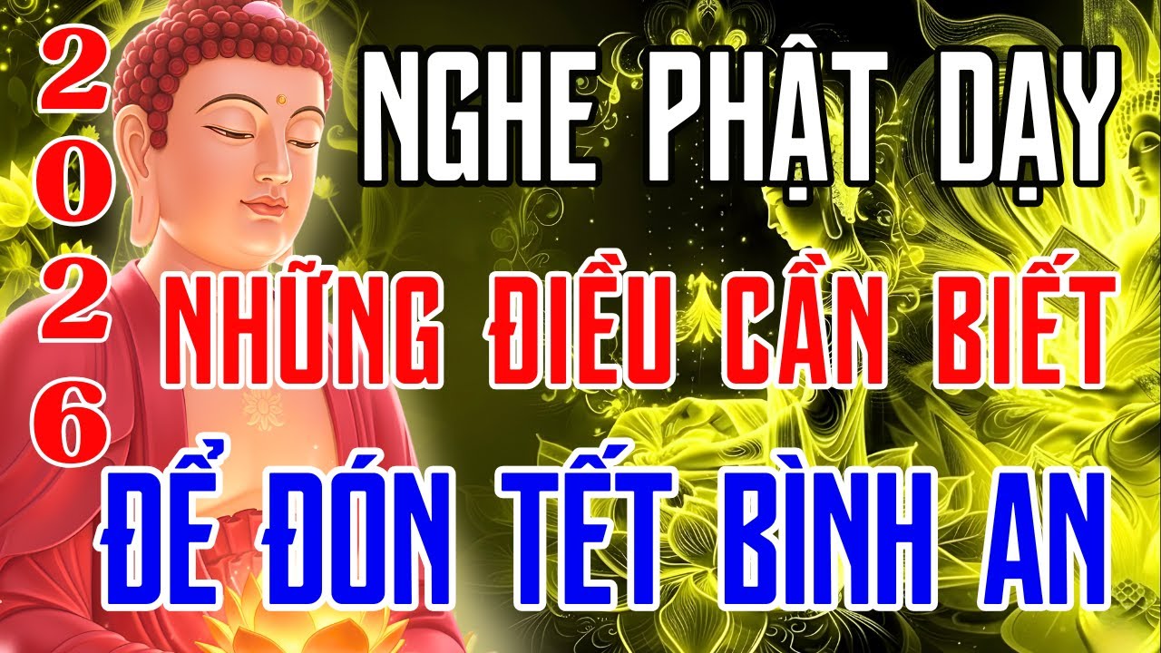 Trước Khi Ngủ Nghe Lời Phật Dạy 🌙 Buông Phiền Não, Tâm An, Ngủ Yên Đón Tết Bình An